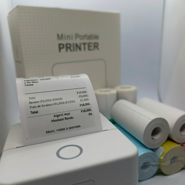 Mini Imprimante d’Étiquettes Portable Sans Encre (Bluetooth)